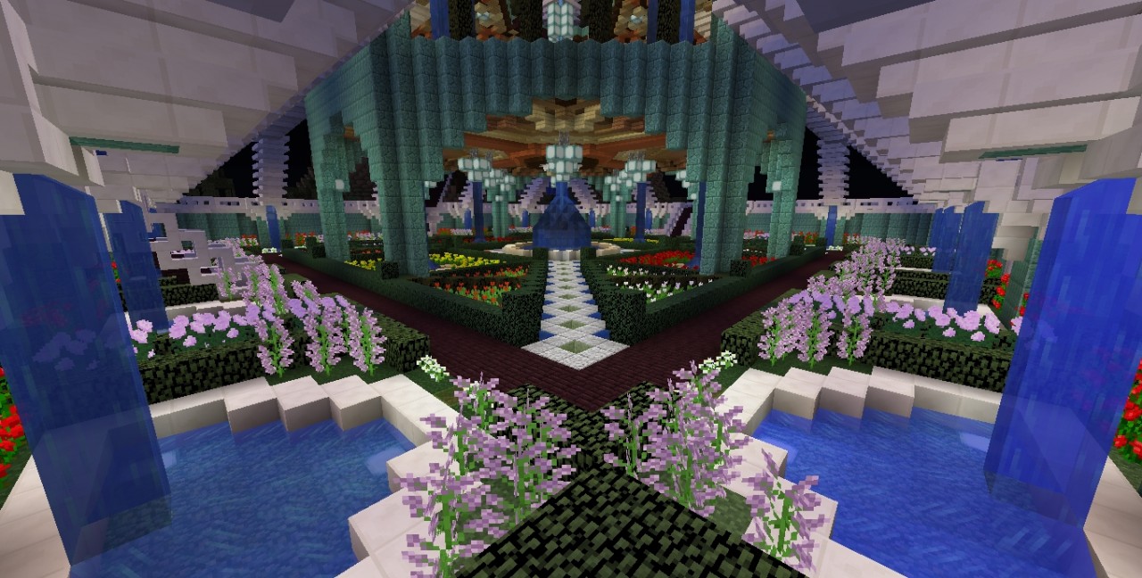 Water garden Minecraft Map
