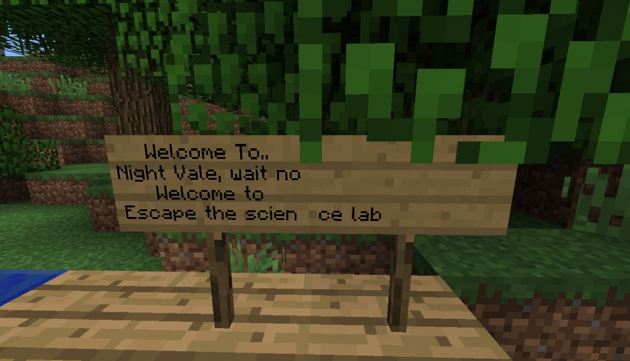Escape the science lab Minecraft Map