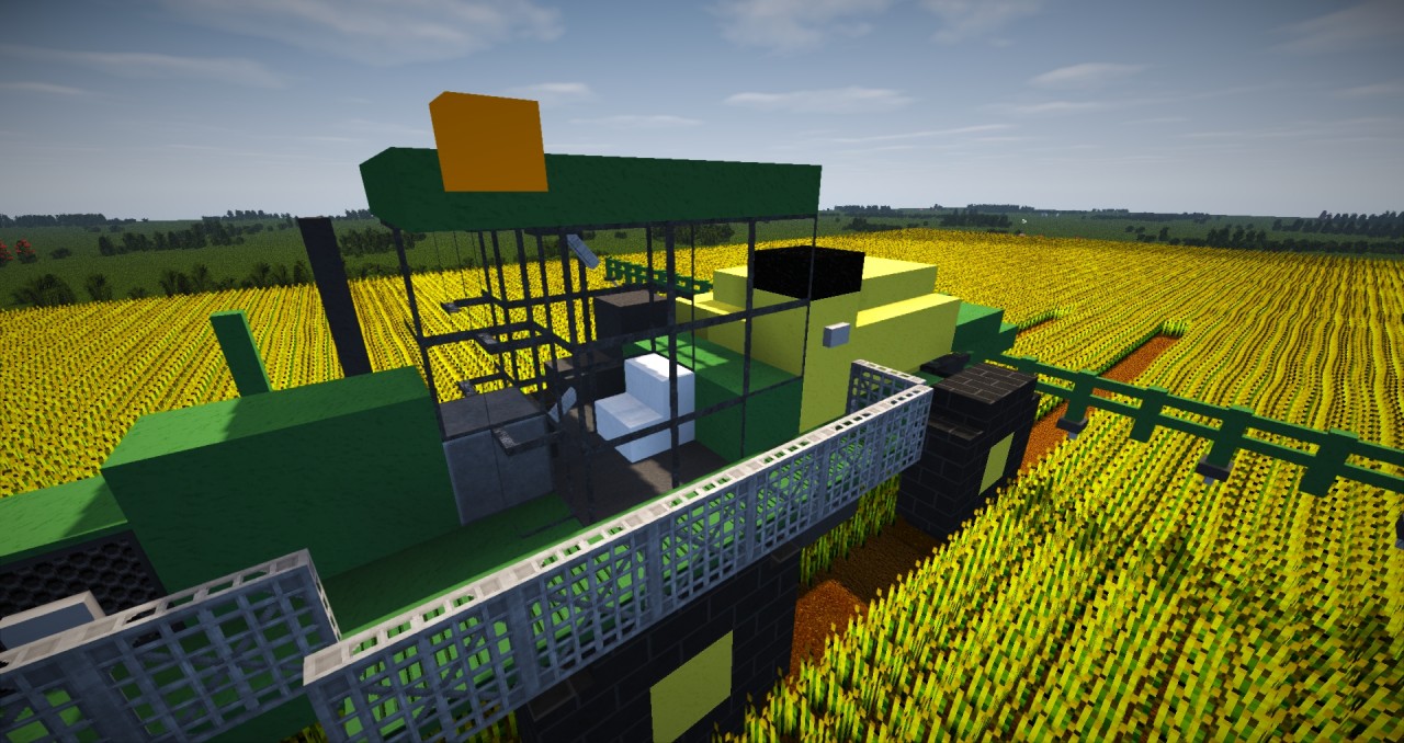 Vehicle John Deere Crop Sprayer Minecraft Map