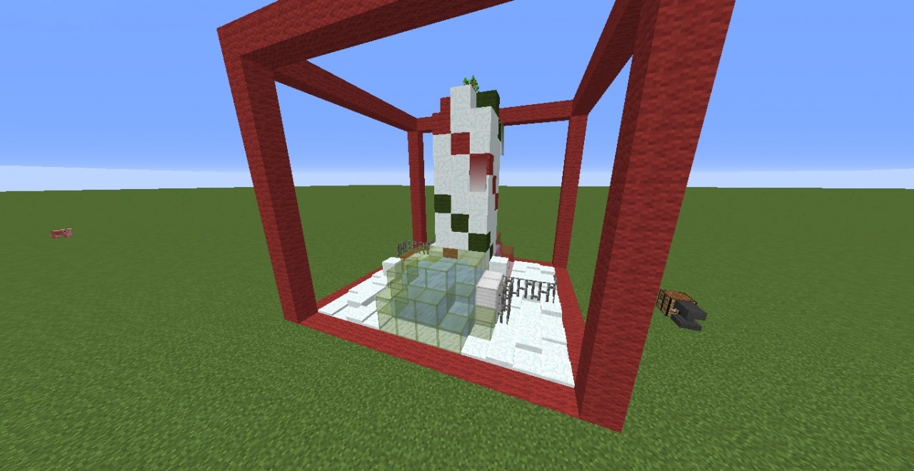 Candy cane and ornaments Christmas AdVenture 2015 Minecraft Map