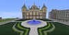 Side entrance with palace garden.