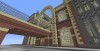 The new created entrance with the new viaduct.