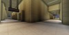 View of one of the halls, this part is almost completely renovated.