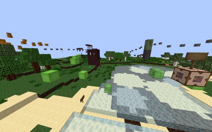 Jump, jump, jump! Minecraft Map