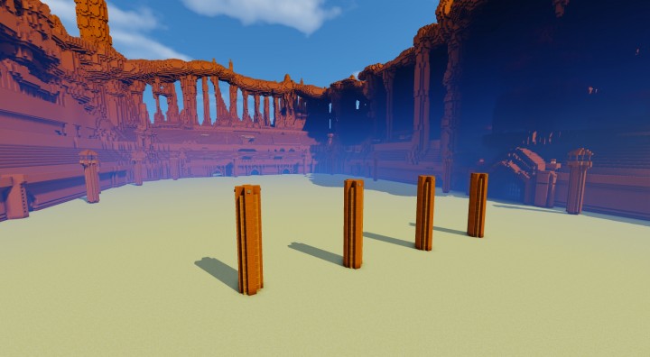 The four posts.