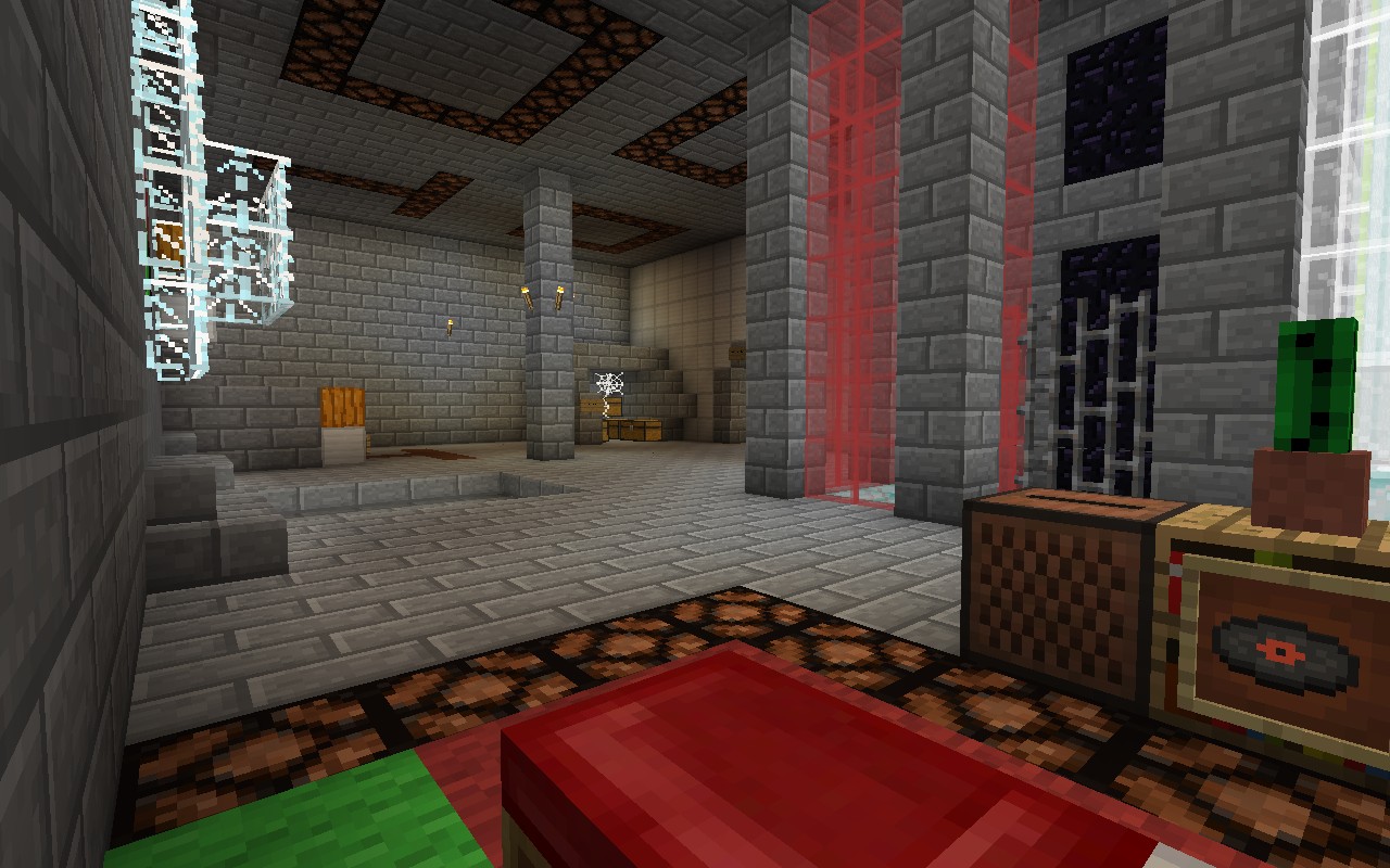 Simple Laboratory for Mod testing Minecraft Map