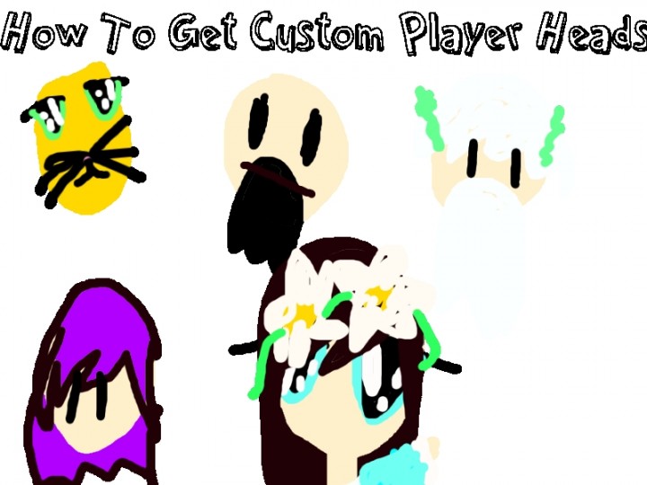 How To Get Custom Player Heads 1 8 How To Get Custom Player Heads 1 8