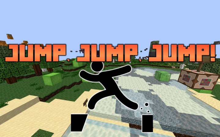 Jump, jump, jump! Minecraft Map