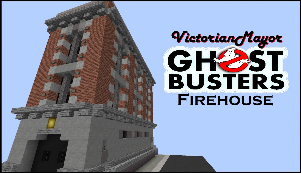 Ghostbuster's Firehouse Detailed Interior VictorianMayor Minecraft Map