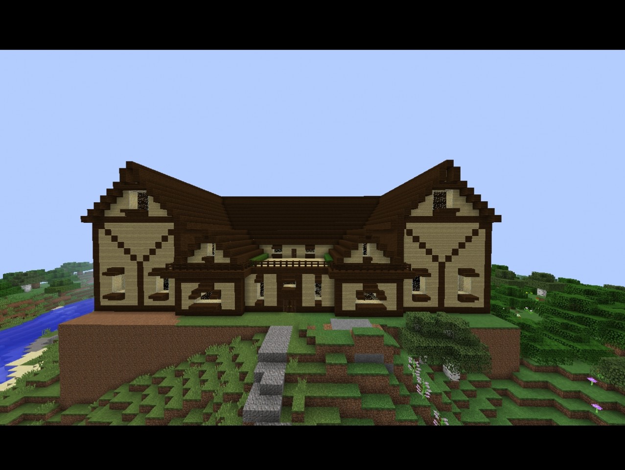 TimeLapse Mansion to decorate Minecraft Map