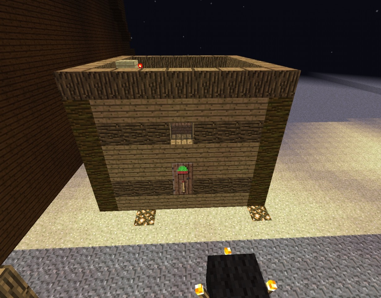 Small redstone house Minecraft Map