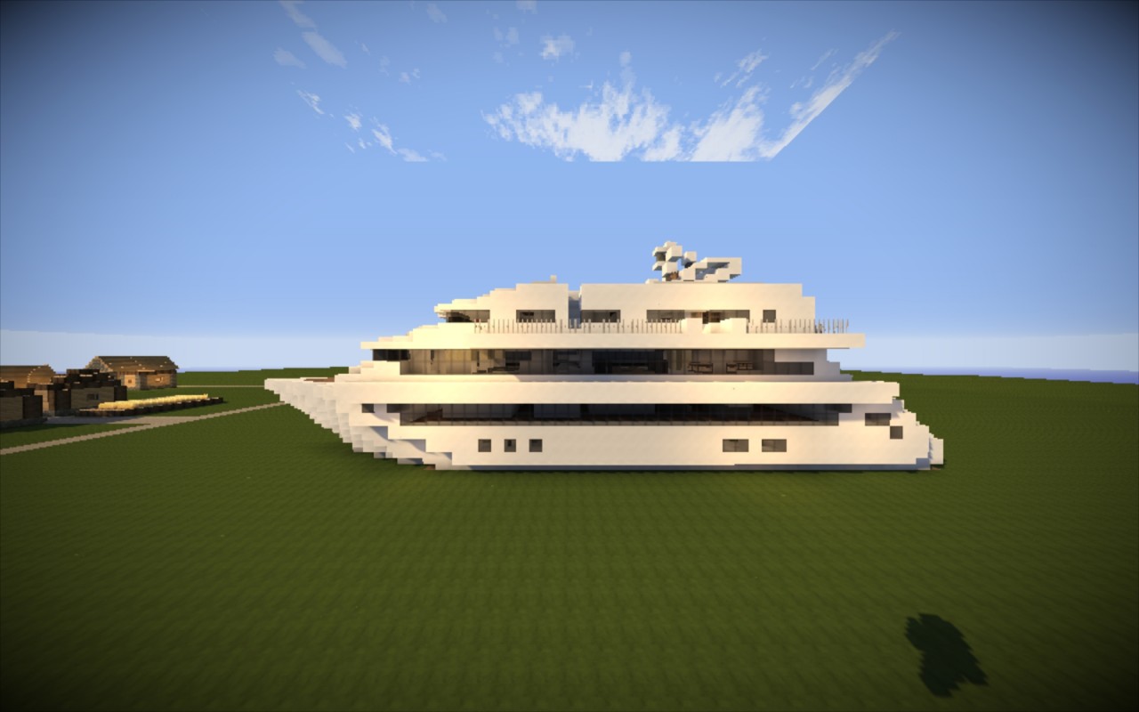 MinecraftBig Yacht Minecraft Map