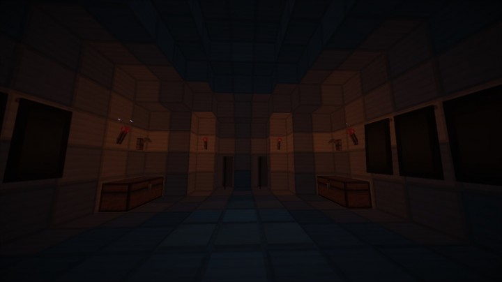 Darth Vader's TIE Advanced X1 - Replica Minecraft Map