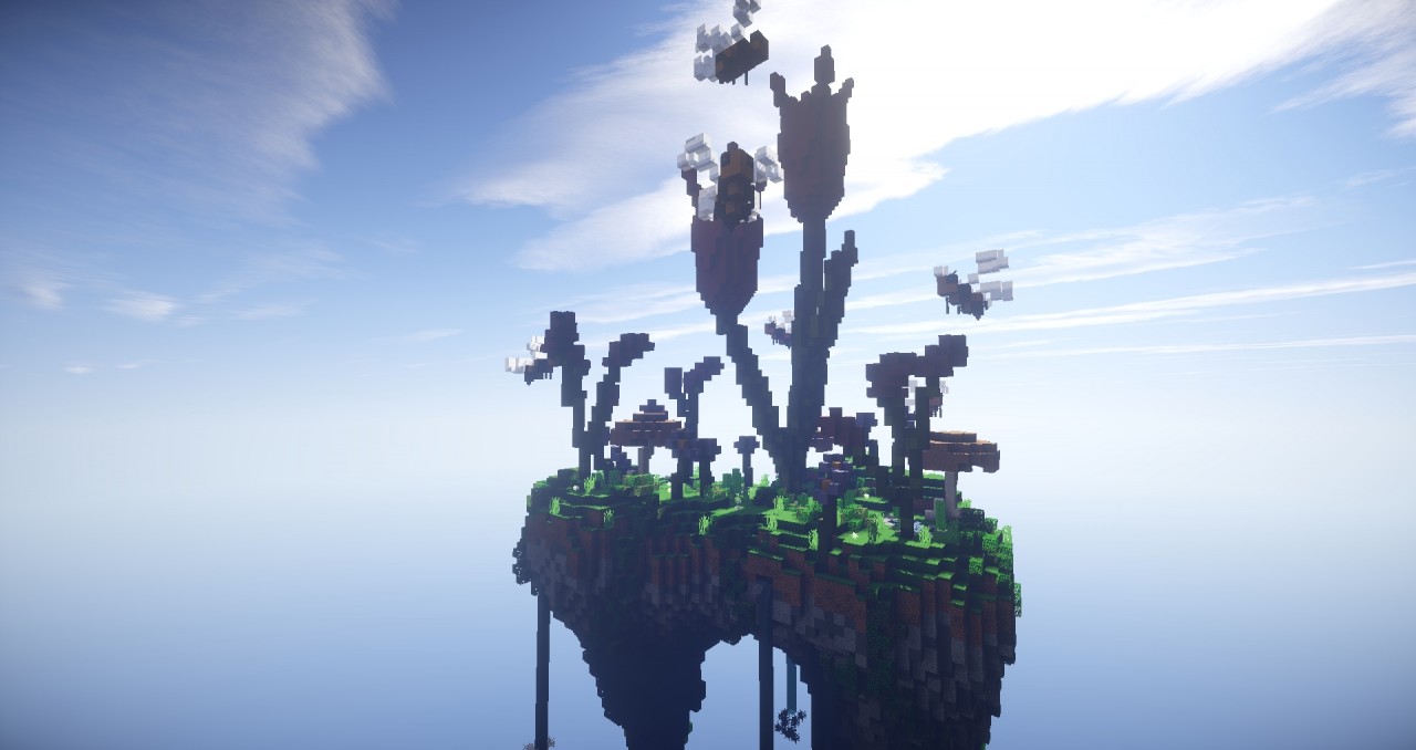 Flower Island Orgria Network Minecraft Map