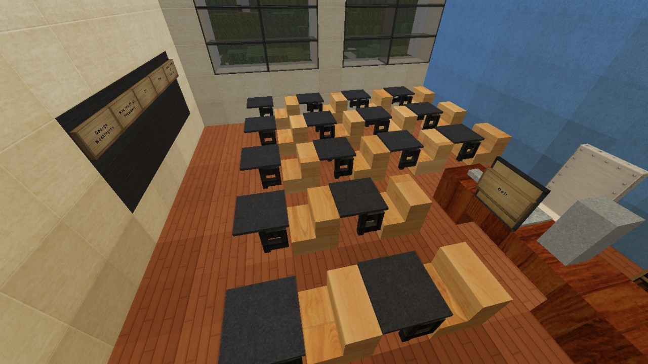 Elementary/Primary School Interior | Operation Realism Minecraft Map