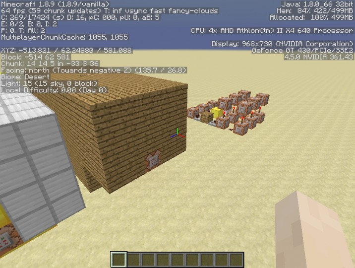 Item holder Minecraft Map