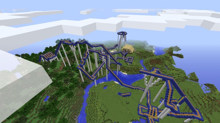 Blue Dive Rollercoaster Blue Dive Rollercoaster