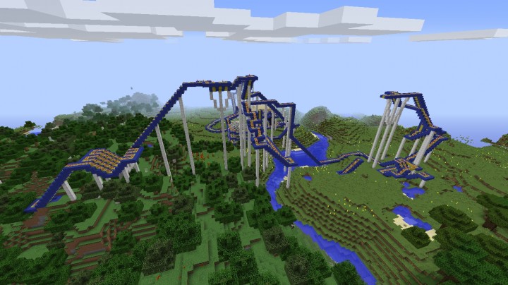 Blue Dive Rollercoaster Blue Dive Rollercoaster
