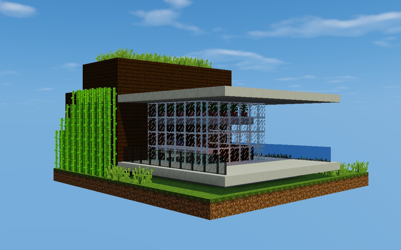 Tiny Modern House DOWNLOAD Minecraft Map