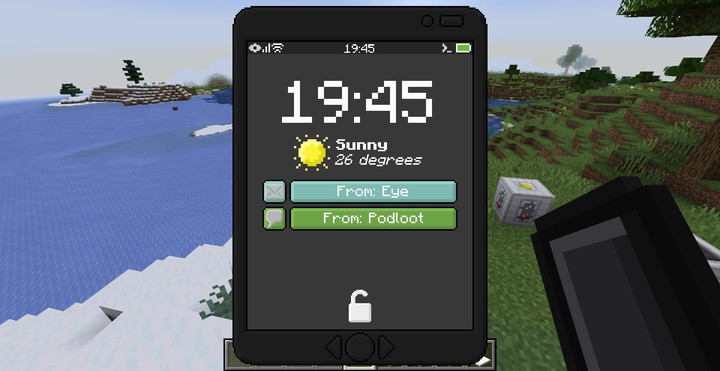 [1.20.1] [Forge] EyeMod - A realistic phone in minecraft