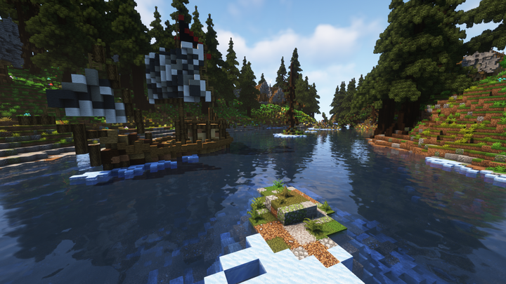 Mountainous | Java Edition | 1.12+ | Large Map Minecraft Map
