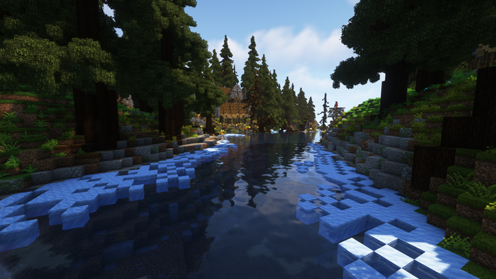 Mountainous | Java Edition | 1.12+ | Large Map Minecraft Map