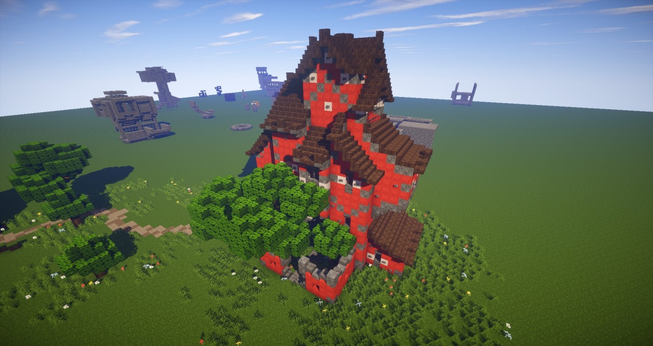Red House Minecraft Map
