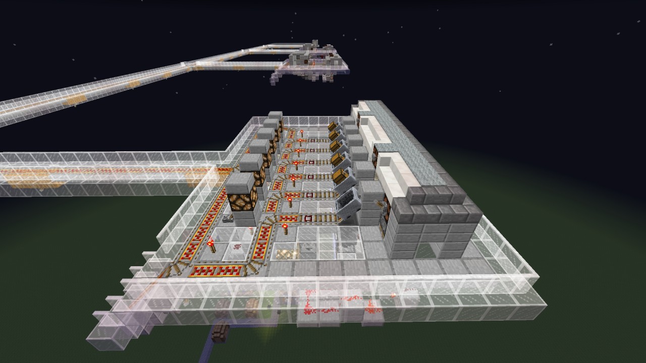 Minecraft Automatic Minecart Stations Minecraft Map