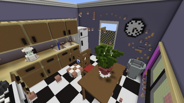 Kitchen Parkour Minecraft Map