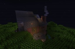 Haunted House on Woodcraft Minecraft Map & Project