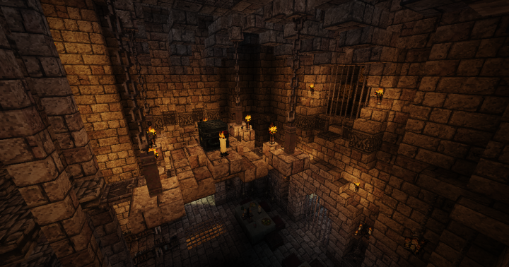 Necromancer's Tower (Full interior) Minecraft Map