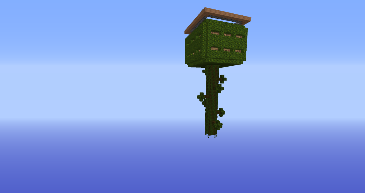 The Burning Tree House Minecraft Project