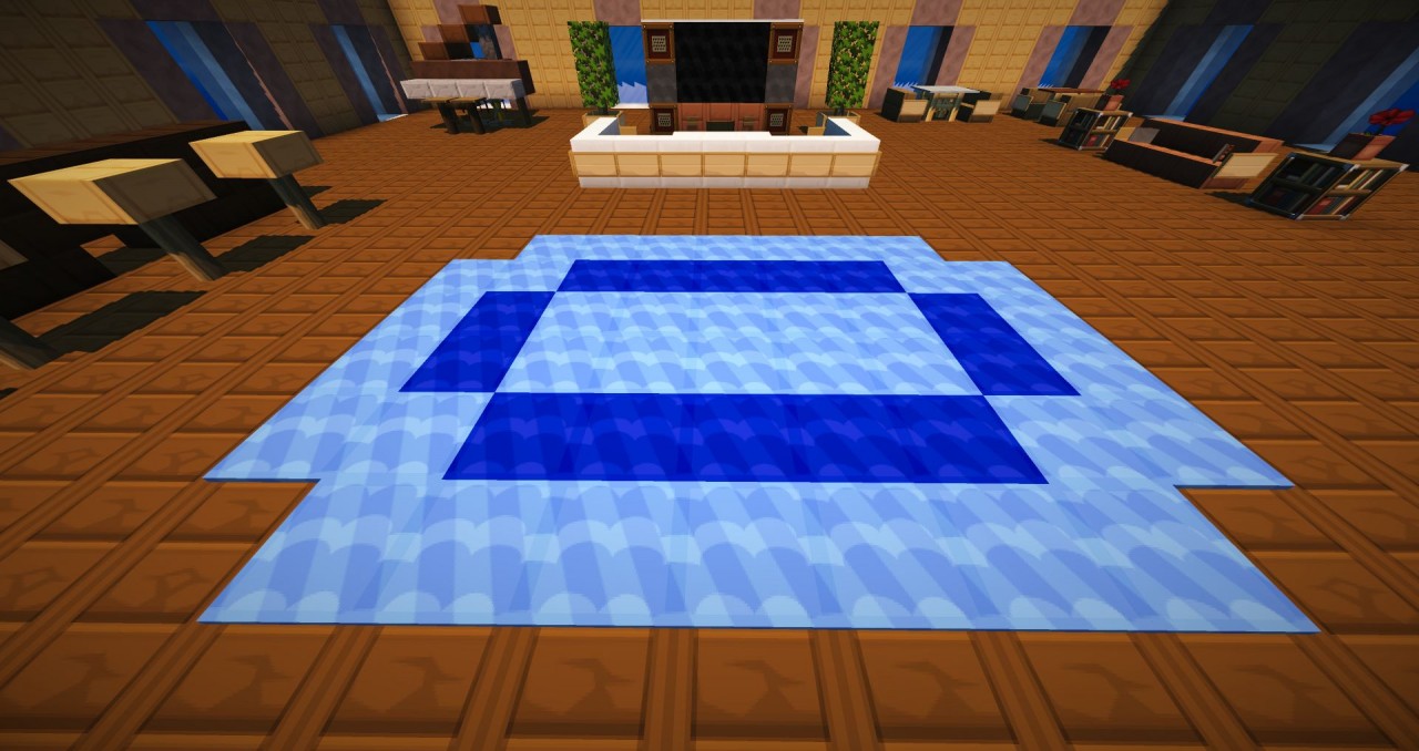 [showroom/template] Vanilla furniture for livingroom Minecraft 1.8.x