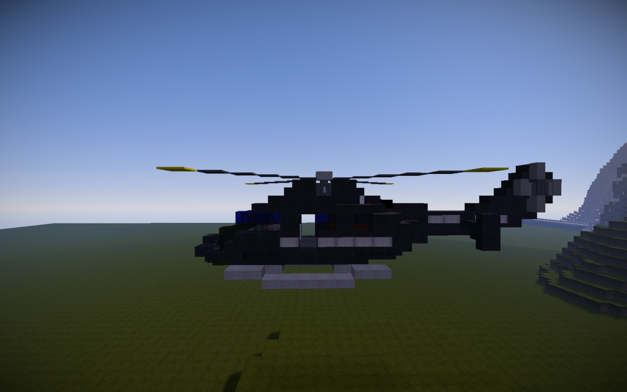 custom luxury helicopter Minecraft Map