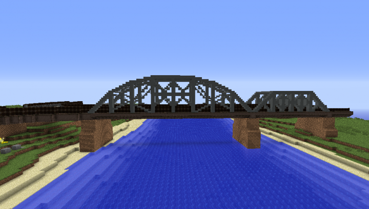 Improved Hot Metal Bridge - A Modded Build Minecraft Map