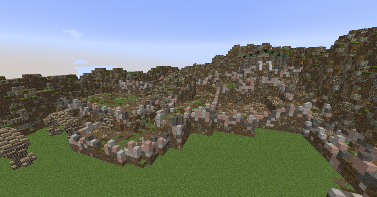 Building zelda Minecraft Map