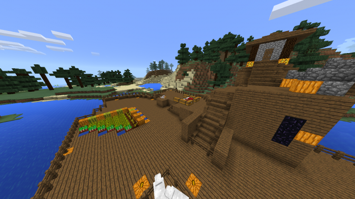 Spruce Wood World Minecraft Map