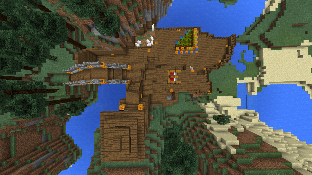 Spruce Wood World Minecraft Map