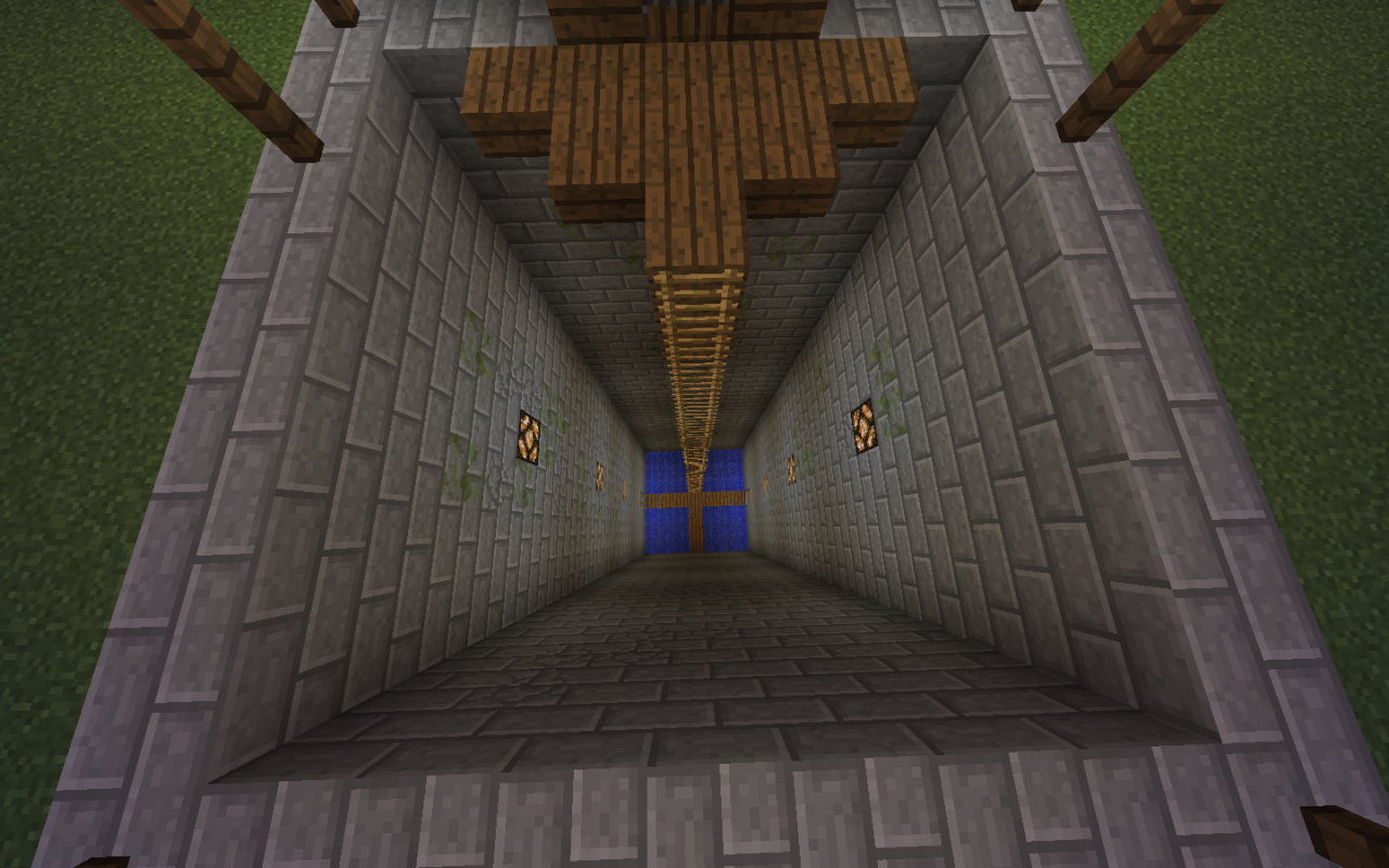 Simple mine with ladder Minecraft Map