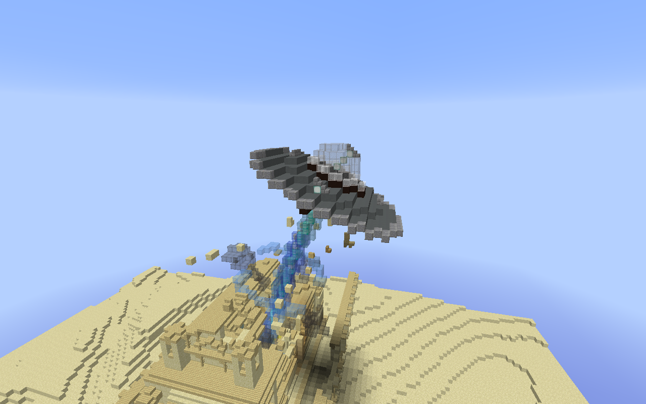 Desert Temple | WITH UFO [Solo Build Contest Build] Minecraft Map