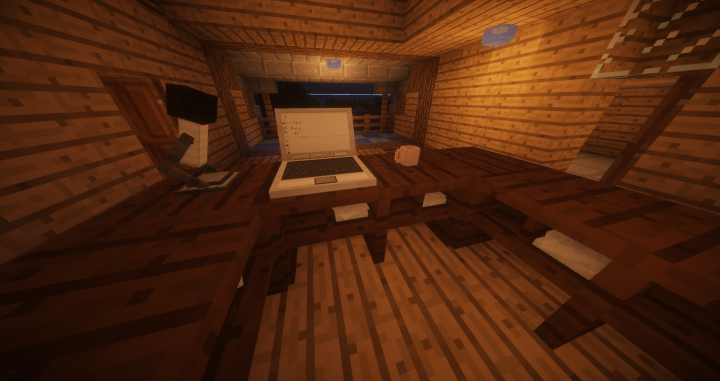 A more professional setup - Desk and microphone