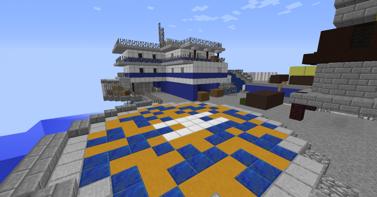 Oil Rig (Combat Arms) Minecraft Map