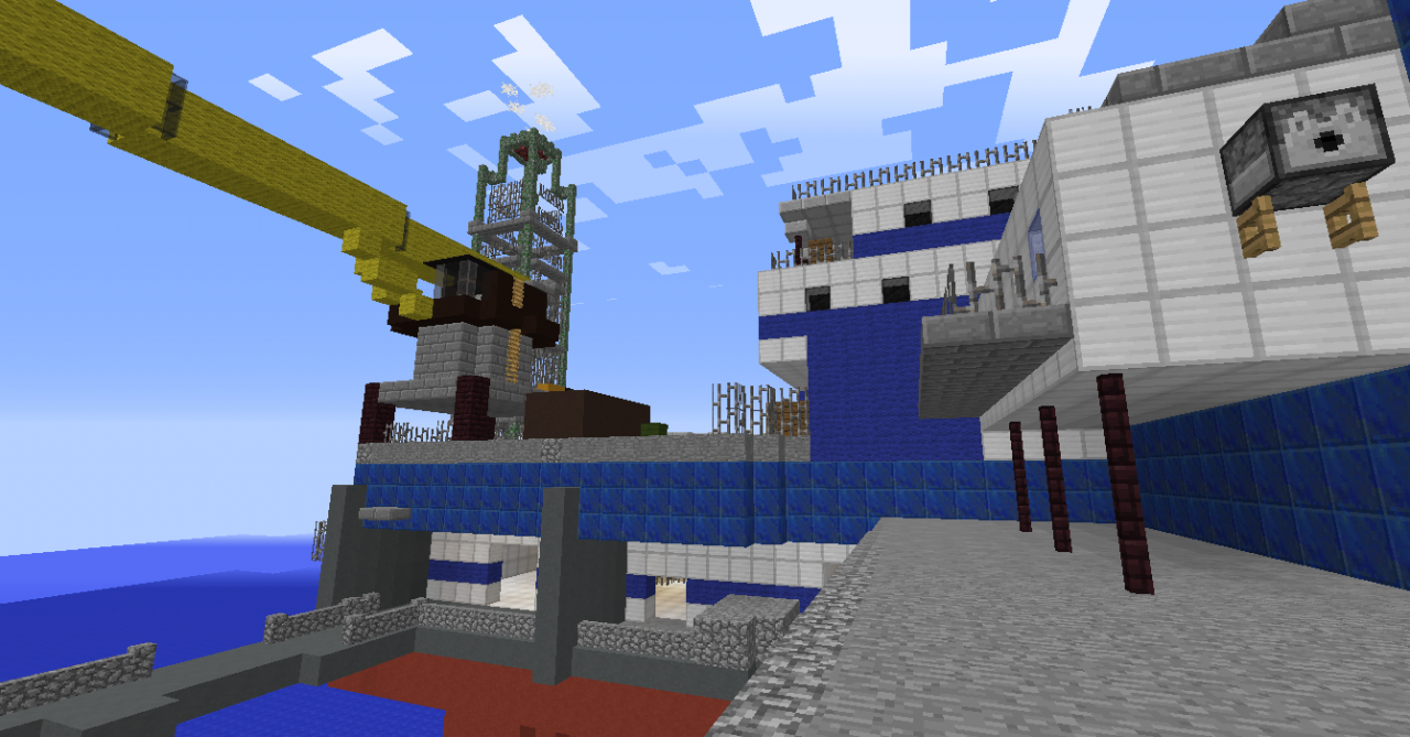 Oil Rig (Combat Arms) Minecraft Map