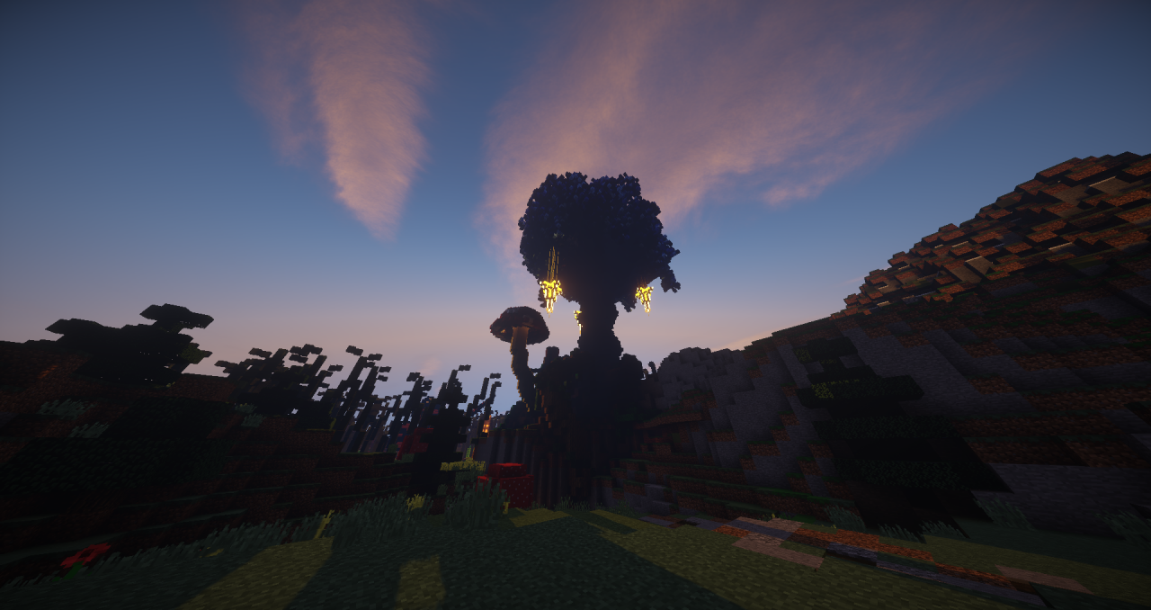 Survival Spawn in a Cave Minecraft Map