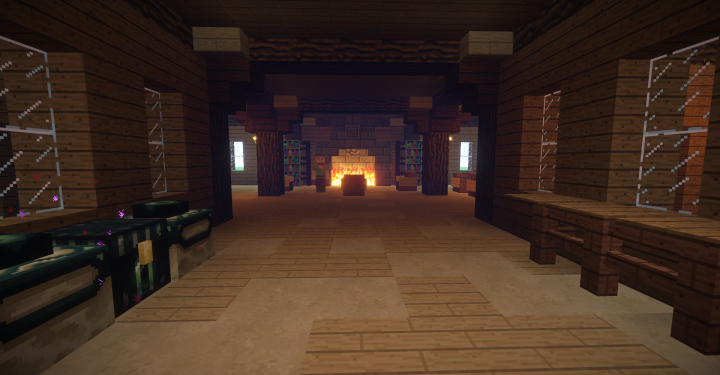 Minecraft Simple Medieval House Inn