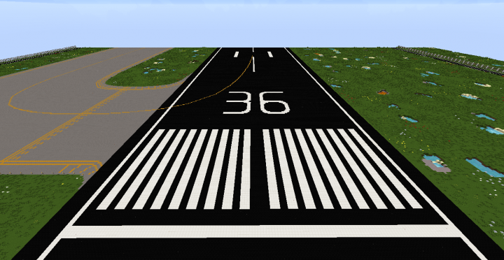 minecraft airport runway minecraft airport runway
