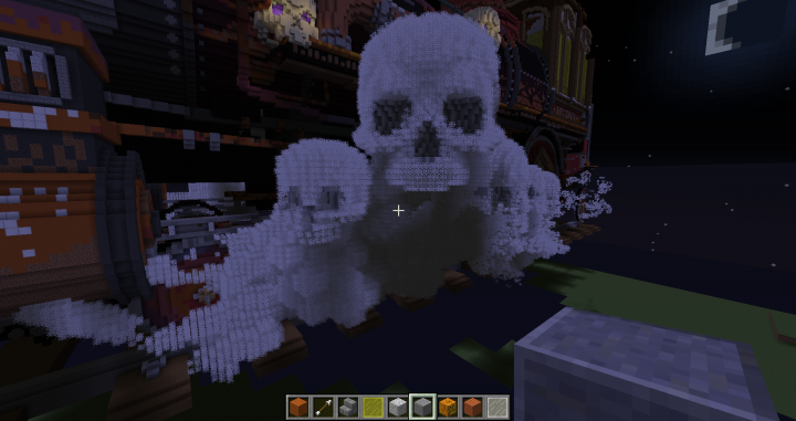 Moar creepy skulls!