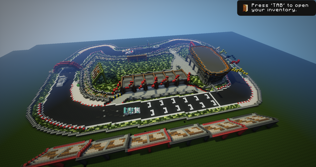 Race Track! Minecraft Map