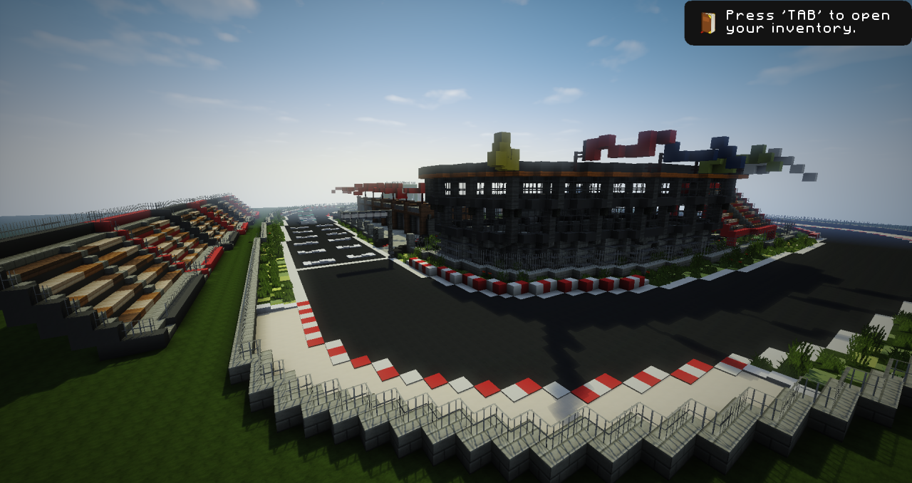 Race Track! Minecraft Map
