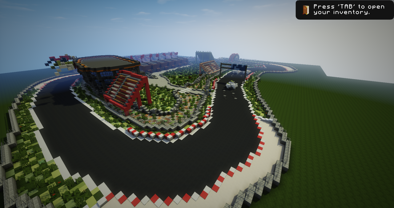 Race Track! Minecraft Map
